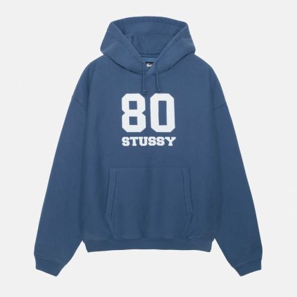 80 RELAXED HOODIE BLUE