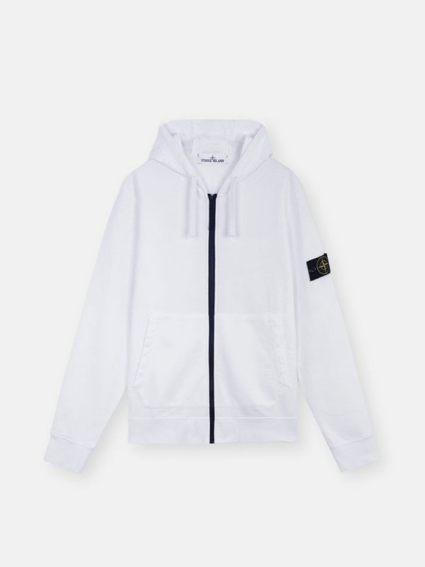 ORGANIC COTTON FLEECE Bianco Felpa