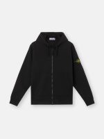 ORGANIC COTTON FLEECE Felpa Nero