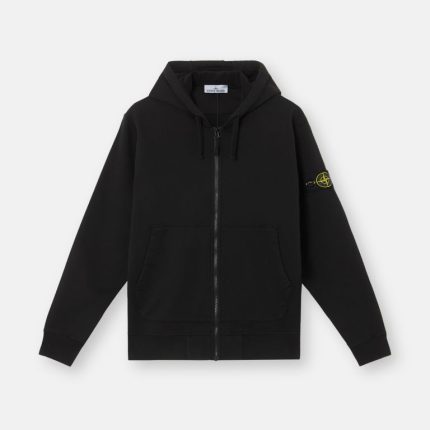 ORGANIC COTTON FLEECE Felpa Nero