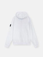 ORGANIC COTTON FLEECE Bianco Felpa