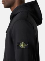 ORGANIC COTTON FLEECE Felpa Nero