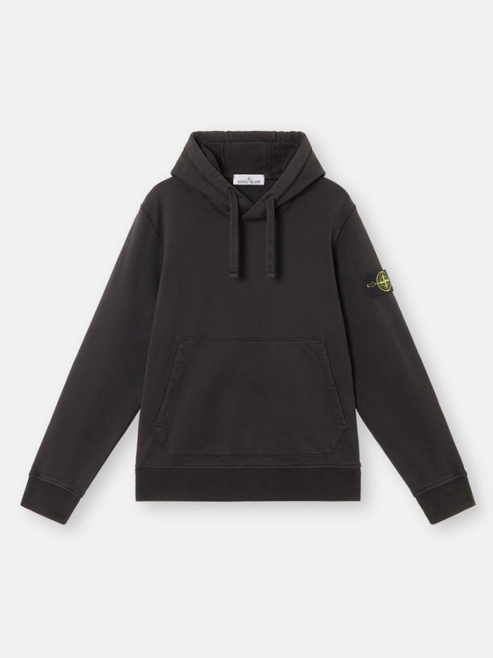 ORGANIC COTTON FLEECE Felpa Nero