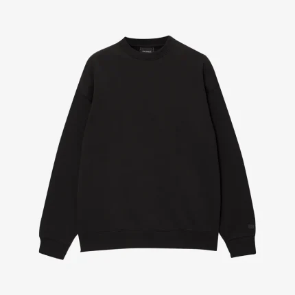 ROUND NECK - Felpa - black