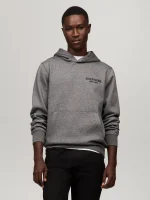 Embroidered Monotype Mouline Hoodie