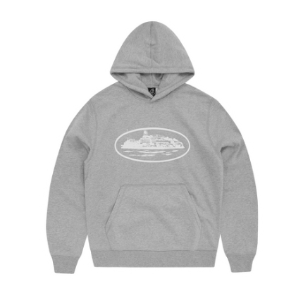 HMP THERMAL ZIP HOODIE HEATHER GREY