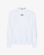 Eco logo regular crewneck Nero