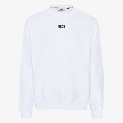 Eco logo regular crewneck Nero