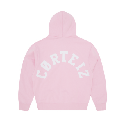 COLLY ARCH ZIP HOODIE PINK