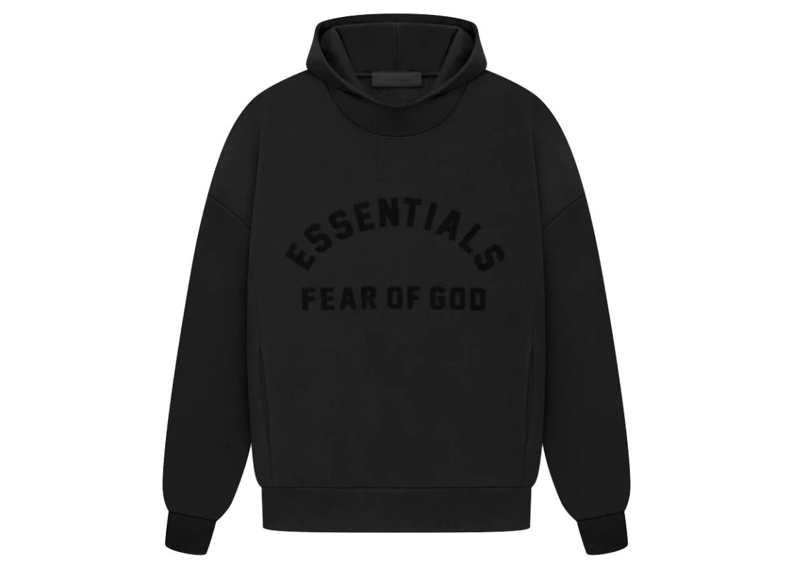 Fear of God Essentials Hoodie Black