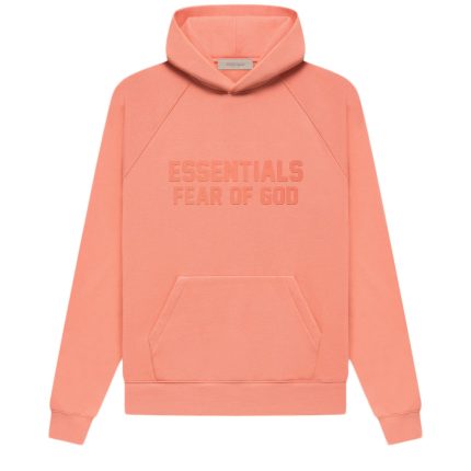 Fear of God Essentials Hoodie Coral