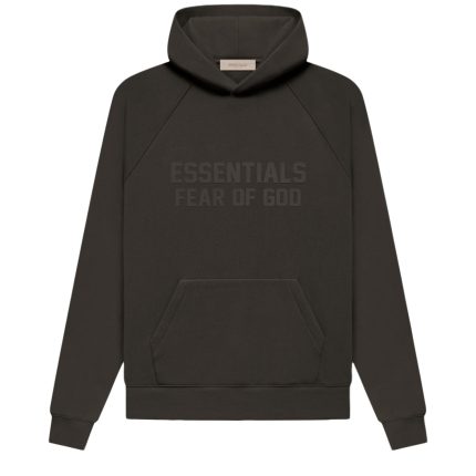 Fear of God Essentials Hoodie Off Black