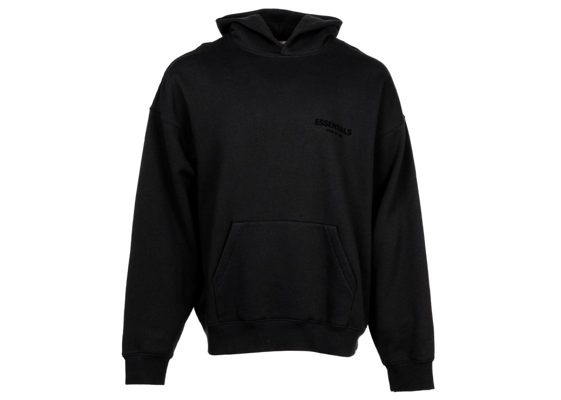 Fear of God Essentials Hoodie Black