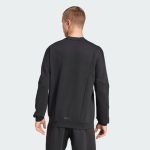 Felpa Designed for Training Crew Nero