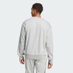 Felpa Essentials Big Logo French Terry Medium Grey Heather