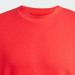 Felpa Essentials Loose Fit 3 Bar Logo Rosso