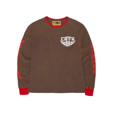 GASOLINA WAFFLE LONGSLEEVE [BROWN]