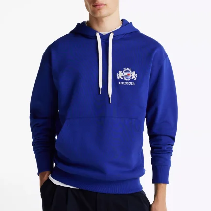 Embroidered Hilfiger Crest Hoodie