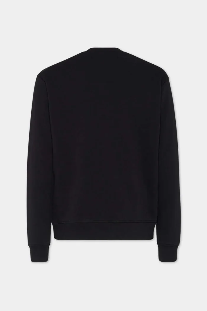 Cool Fit Dsquared2 Milano Sweatshirt Black