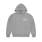 SUPERIOR ROYALE ZIP HOODIE HEATHER GREY