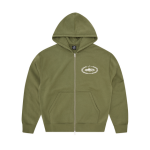 SUPERIOR ROYALE ZIP HOODIE OLIVE