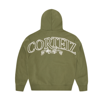 SUPERIOR ROYALE ZIP HOODIE OLIVE