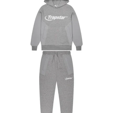 Trapstar Chenille Hyperdrive Panel Tracksuit – Grey