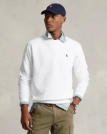 The RL Fleece Sweatshirt Bianco