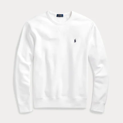 The RL Fleece Sweatshirt Bianco