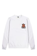 FELPA TIGER GIRO BIANCA DA UOMO