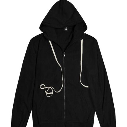 FELPA CON CAPPUCCIO NERA RAYZ VELHO