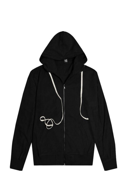 FELPA CON CAPPUCCIO NERA RAYZ VELHO