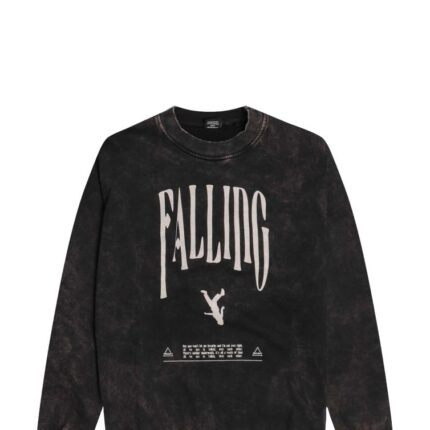 FELPA DA UOMO FALLING BLACK ACID