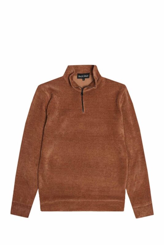 FELPA DA UOMO MOIWA NERA, MARRONE