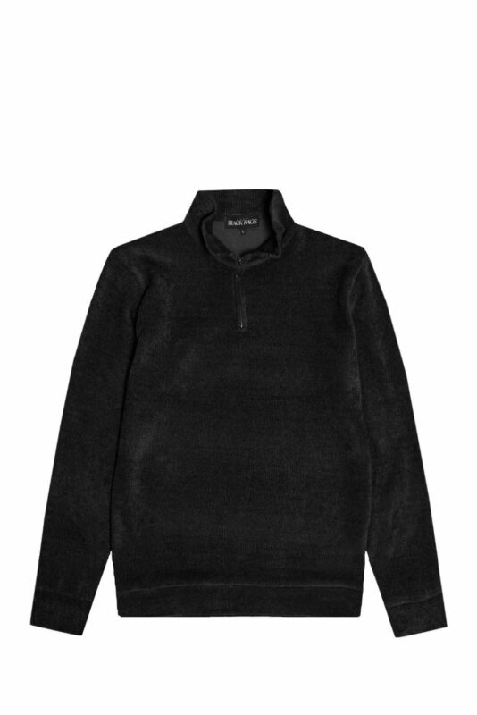 FELPA MOIWA RAGS NERA DA UOMO