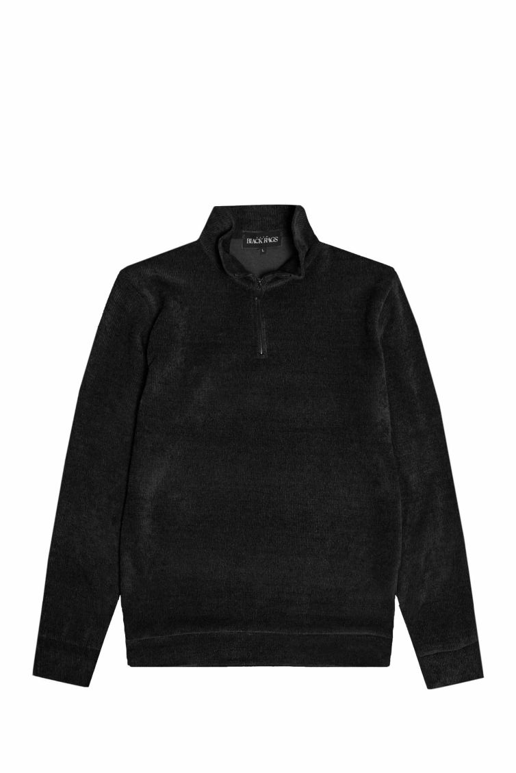 FELPA MOIWA RAGS NERA DA UOMO FELPA MOIWA RAGS NERA DA UOMO