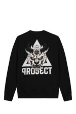 FELPA TIGER GIRO NERA DA UOMO