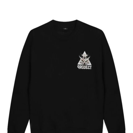 FELPA TIGER GIRO NERA DA UOMO