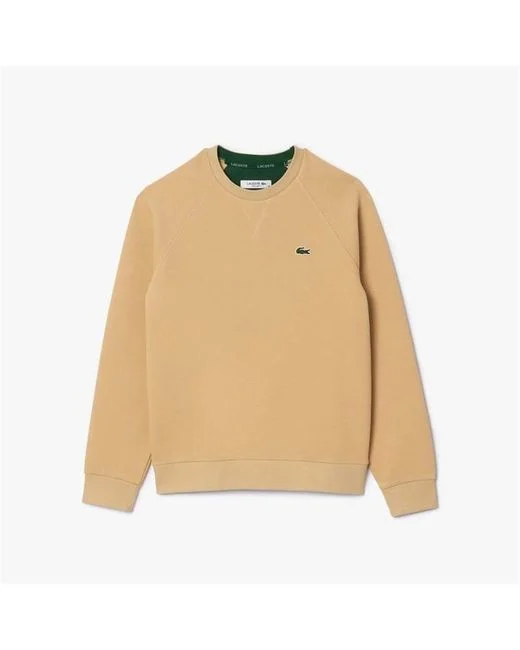 Felpa Lacoste girocollo in piqué