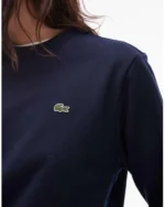 Felpa blu da donna Lacoste