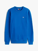 Felpa con stemma Tommy tono su tono Blu