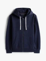 Felpa con zip integrale