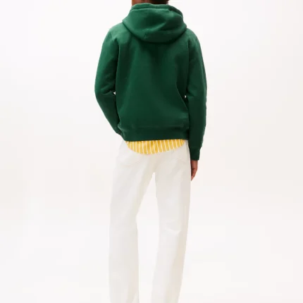 Felpa in tessuto flex con cappuccio