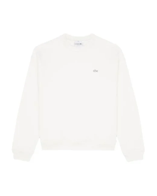 Felpe bianche da donna con logo ricamato