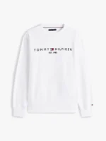 Flex fabric sweatshirt with embroidered