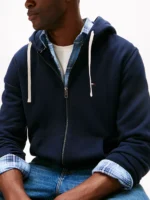 Felpa con zip integrale