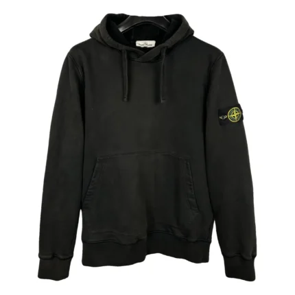 Maglioni. Gilet. Felpe Stone island in Cotone Nero taglia L International 44160668