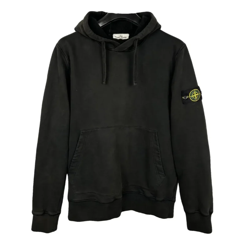 Maglioni. Gilet. Felpe Stone island in Cotone Nero taglia L International 44160668